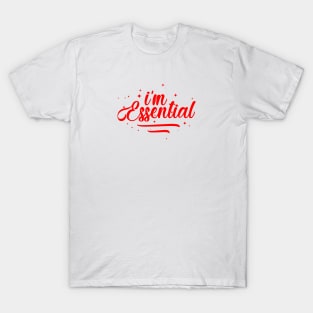 Eseential worker red T-Shirt